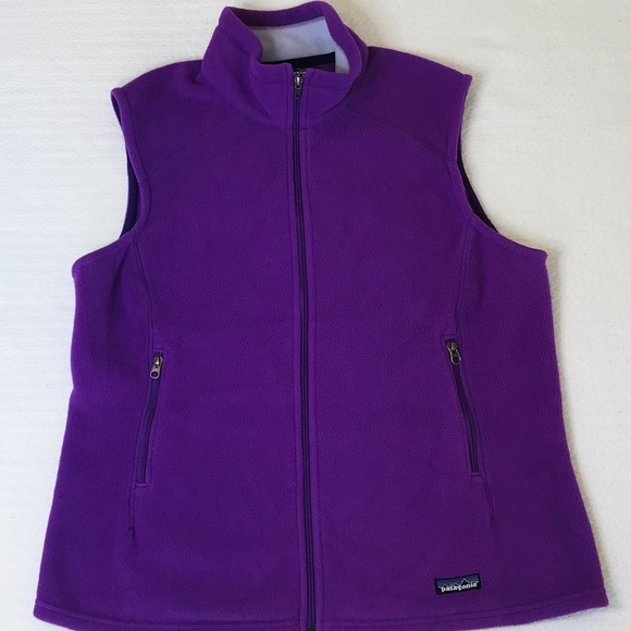 Patagonia Jackets & Blazers - PATAGONIA PURPLE FLEECE VEST